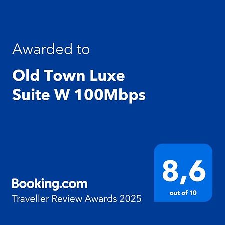Old Town Luxe Suite W 100Mbps Tessalónica Exterior foto